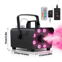 Mroace Remote Control Stage Smoke Machine
