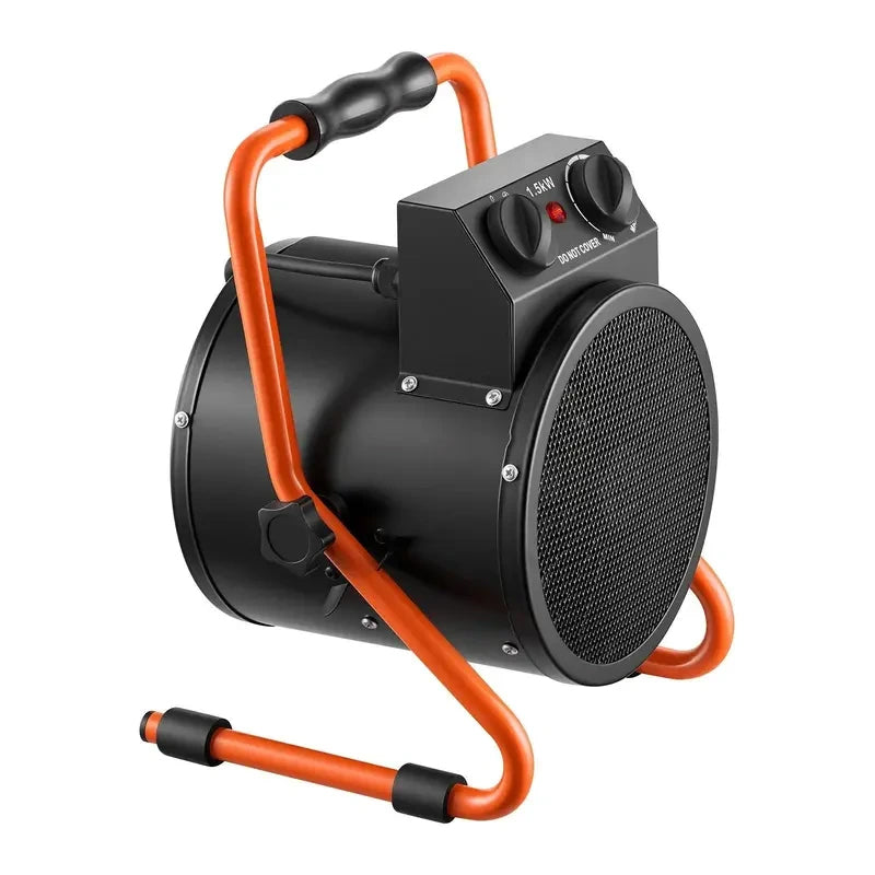 Mroace 1500W Electric Greenhouse Heater with Digital Thermostat IPX4