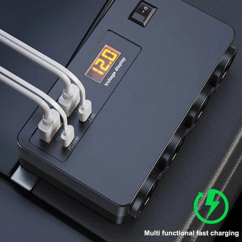 Mroace Multiport Vehicle Power Adapter Charger