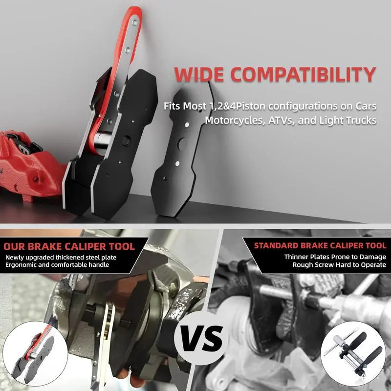 Mroace Ratcheting Brake Caliper Press Tool
