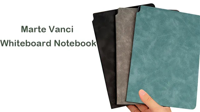Mroace Reusable Dry Erase Whiteboard Notebook