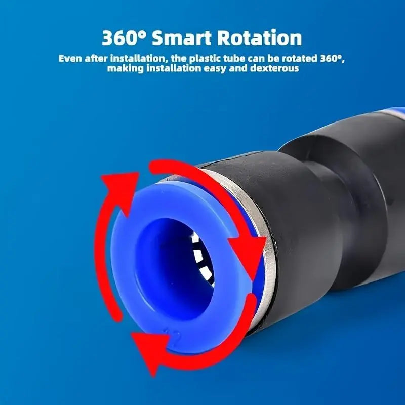 Mroace Leak Resistant Quick Connect Air Hose Fittings Kit