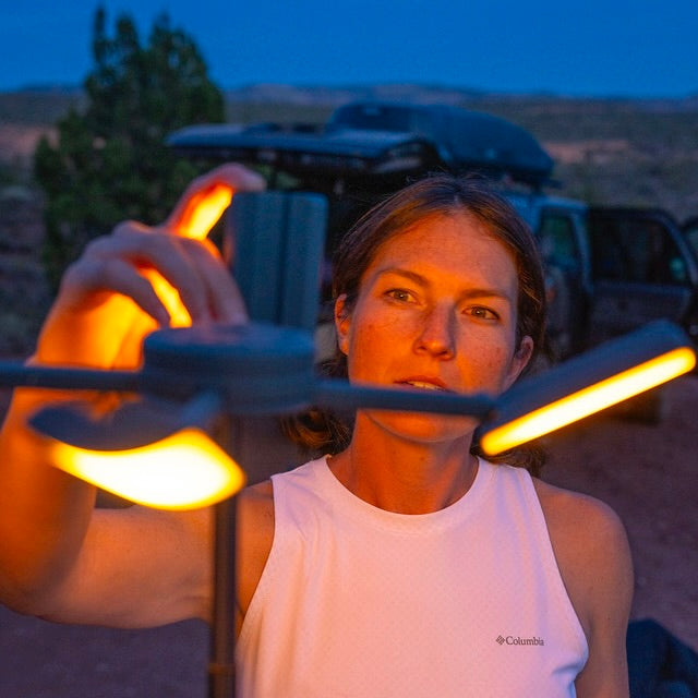 Mroace Telescopic Camping Light With Magnetic Stand