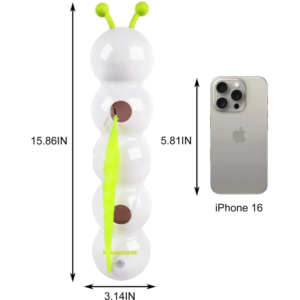 Mroace Whack a Worm Post Cat Toy