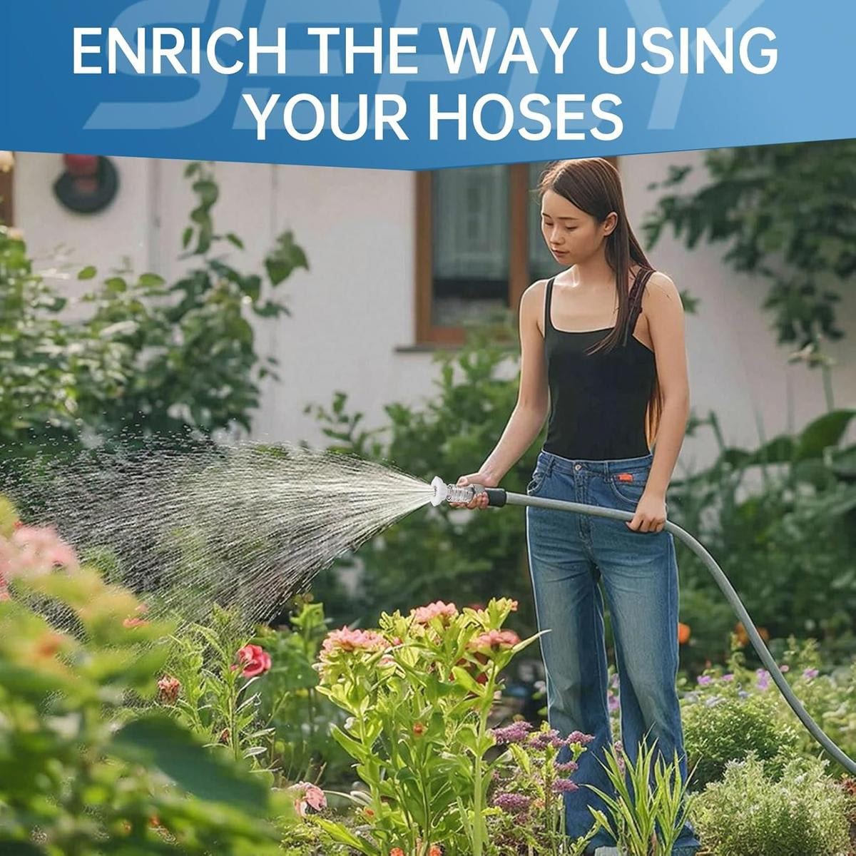 Mroace Garden Hose to Mini Power Washer Adapter