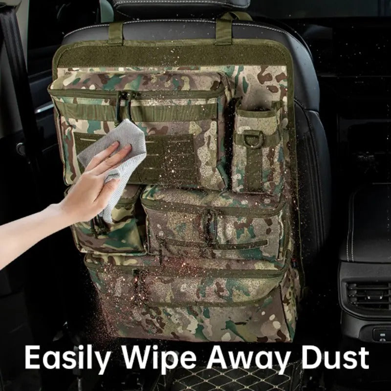 Mroace Tactical Modular Car Seat Organizer Bag
