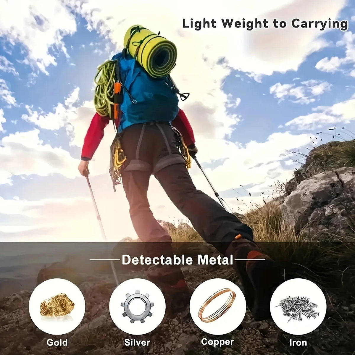 Mroace Handheld Metal Detector Pinpointer