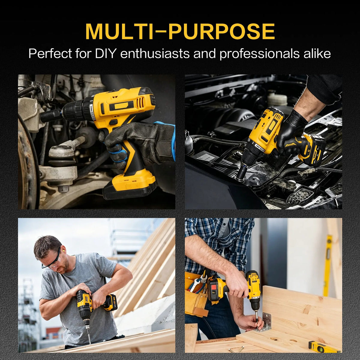 Mroace Heavy Duty Magnetic Nut Driver Set