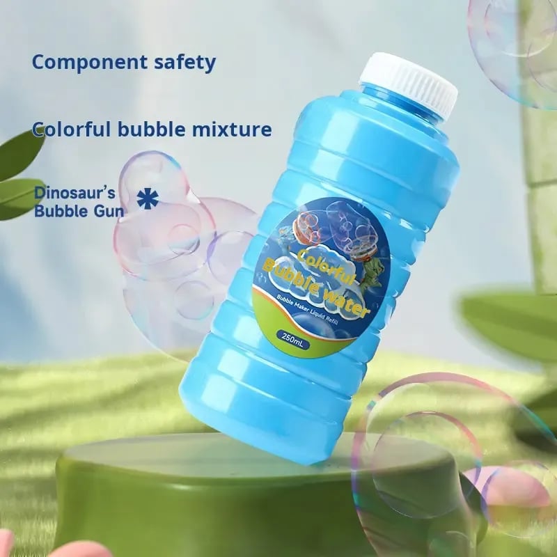 Mroace 2026 New Model Semi-Automatic Dinosaur Fan Bubble Machine