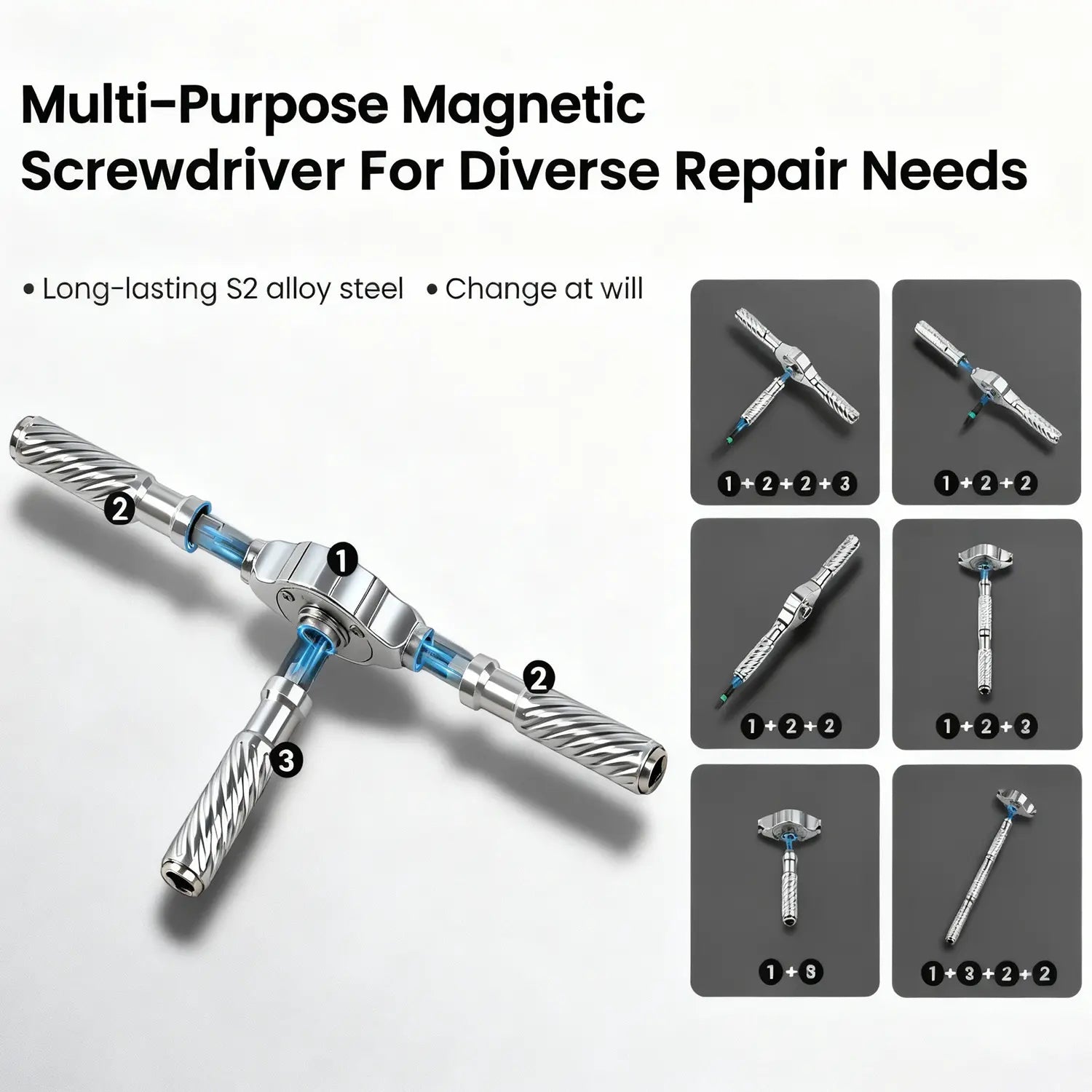 Mroace 100-In-1 Precision Ratchet Screwdriver Set