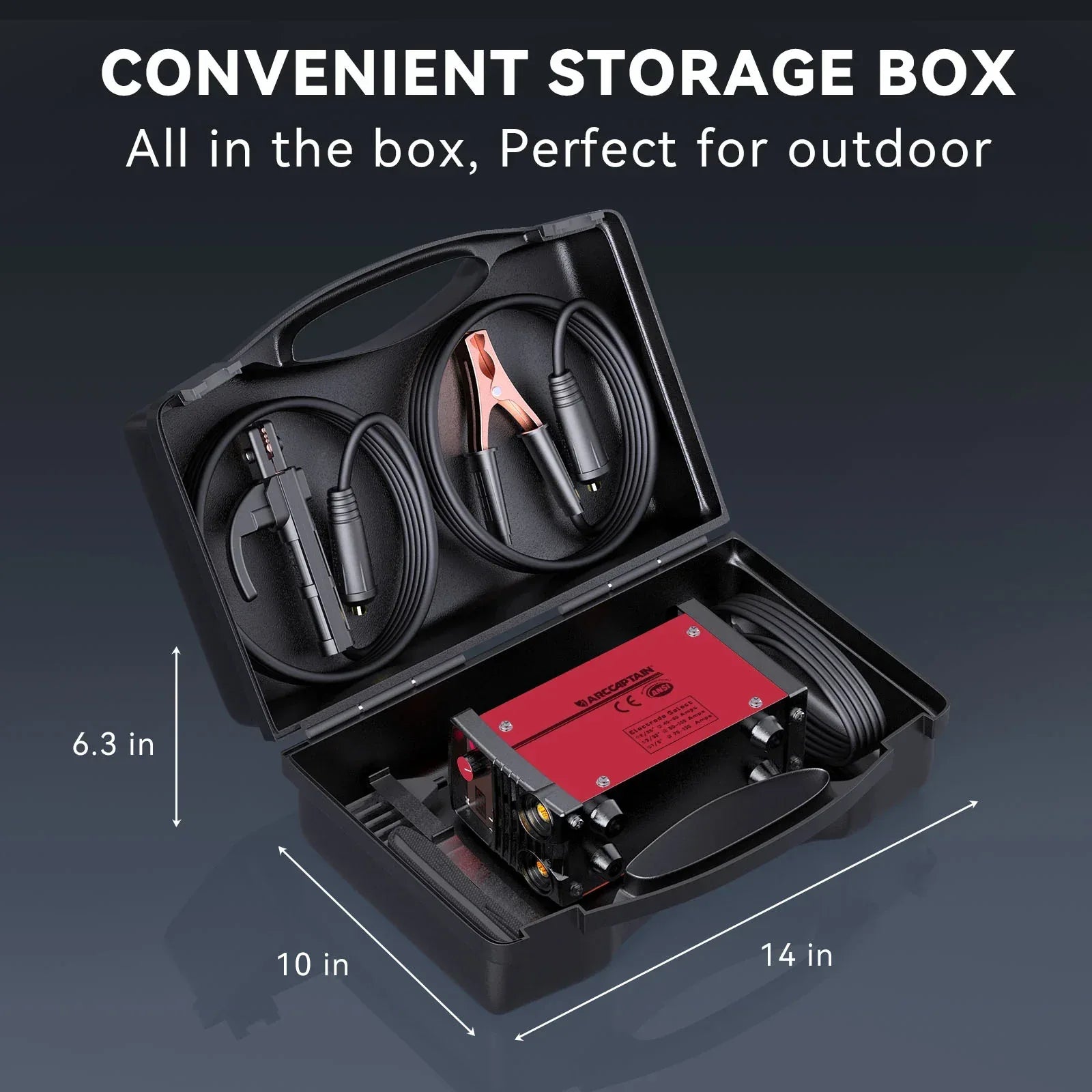 Mroace & Arccaptain 110V Portable Mini Beginner Stick Welder - MROACE