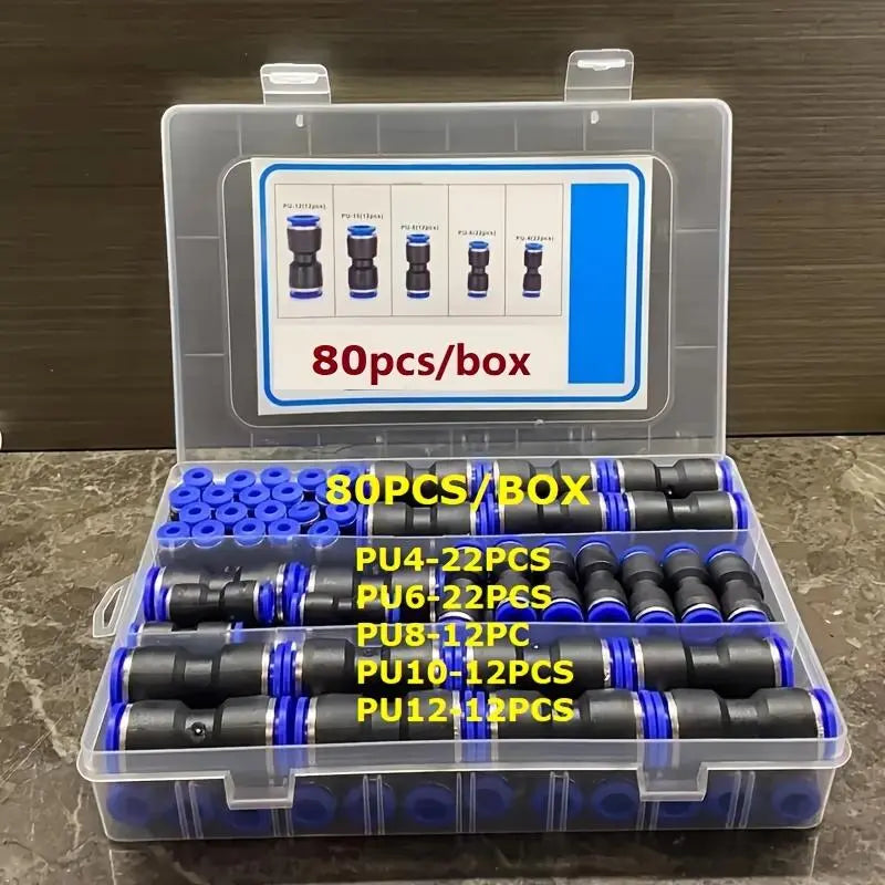 Mroace Leak Resistant Quick Connect Air Hose Fittings Kit