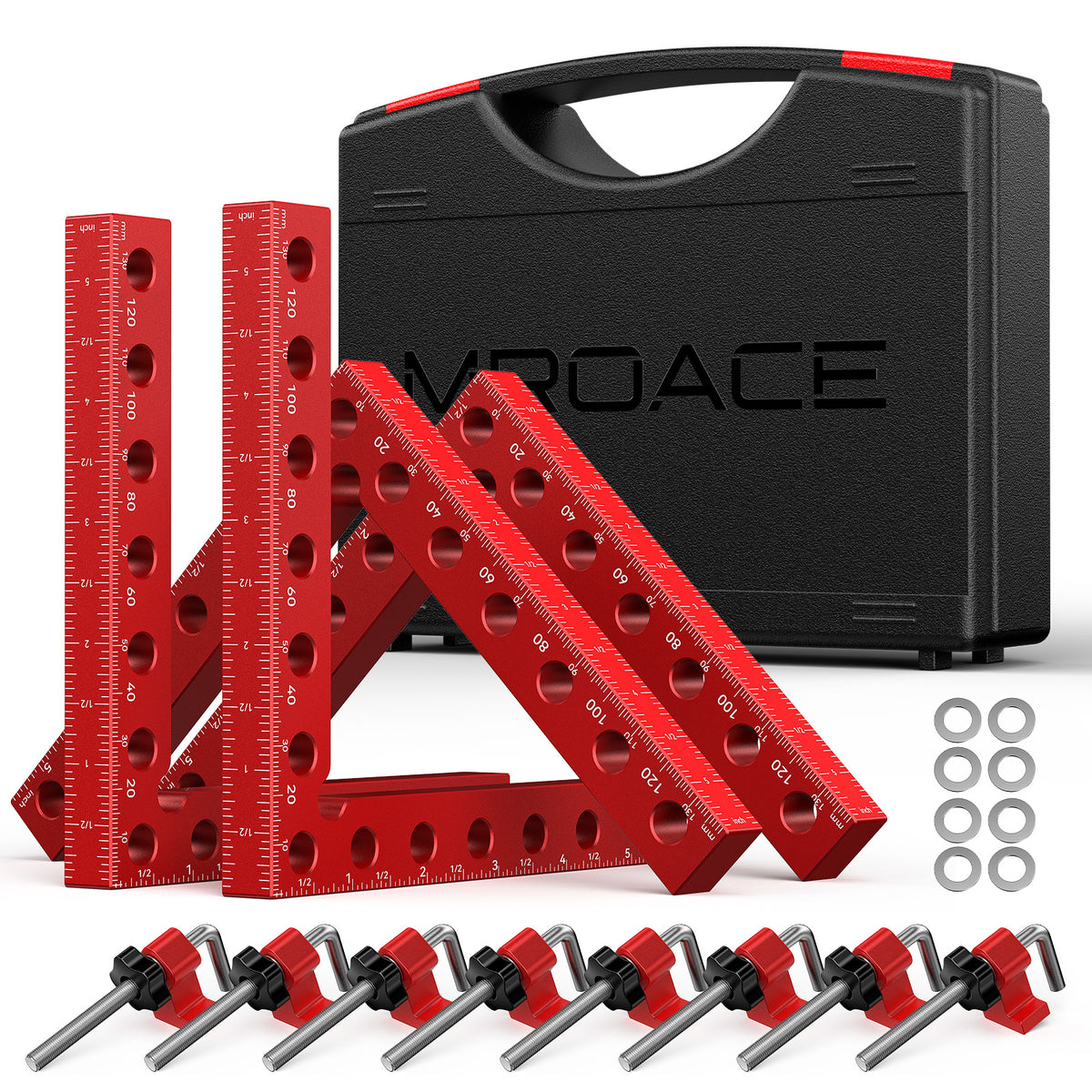 Mroace 90° Woodworking Corner Clamps