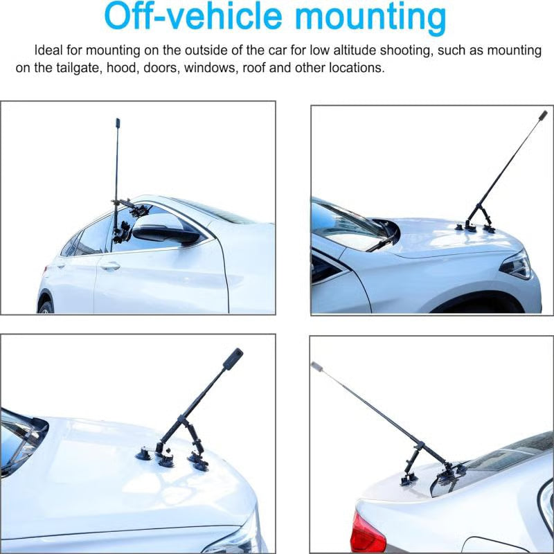 Mroace Action Camera Suction Mount Kit