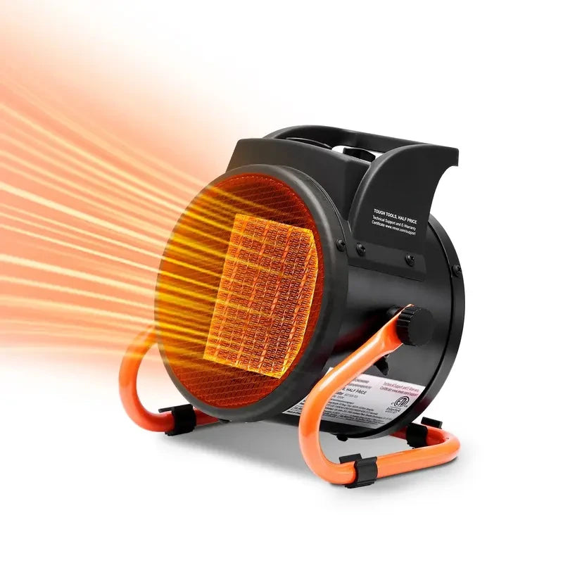 Mroace 1500W Electric Greenhouse Heater with Digital Thermostat IPX4