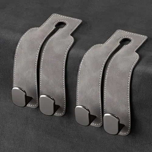 Mroace Car Seat Headrest Hook Brown