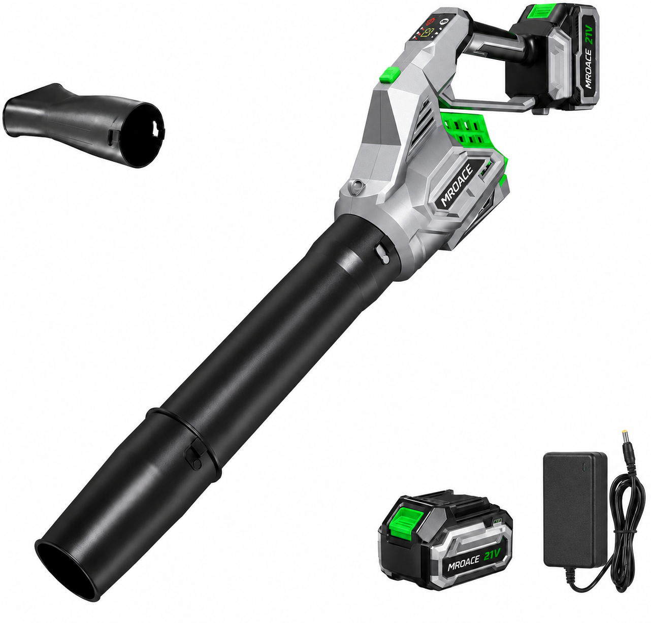 Mroace Cordless Brushless Electric Leaf Blower