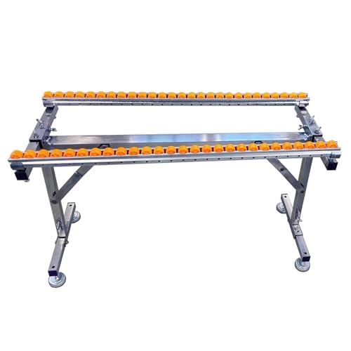 Mroace Height Adjustable Folding Roller Stand