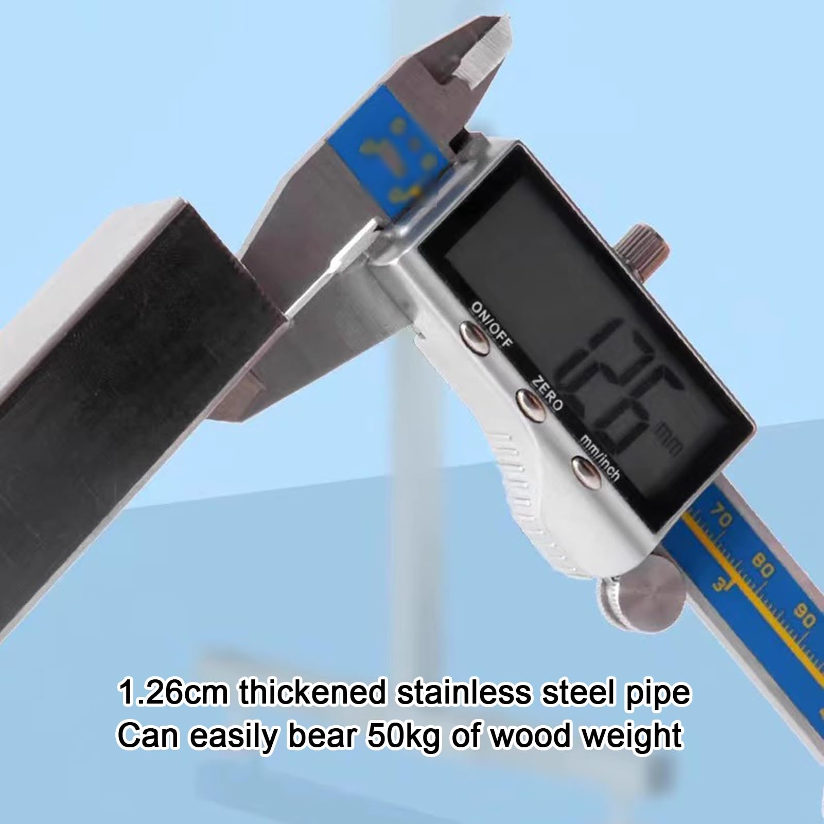 Mroace Height Adjustable Folding Roller Stand