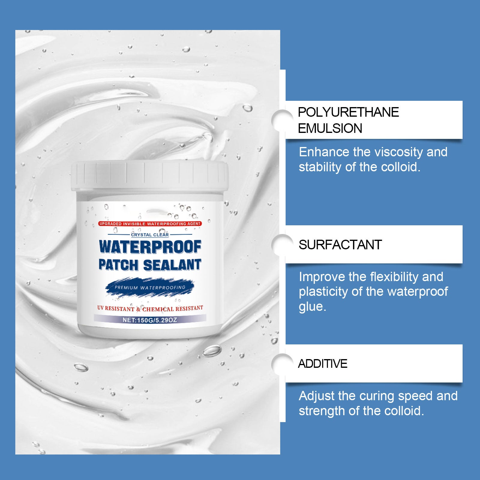 Mroace Highly Effective Clear Waterproof Coating Kit