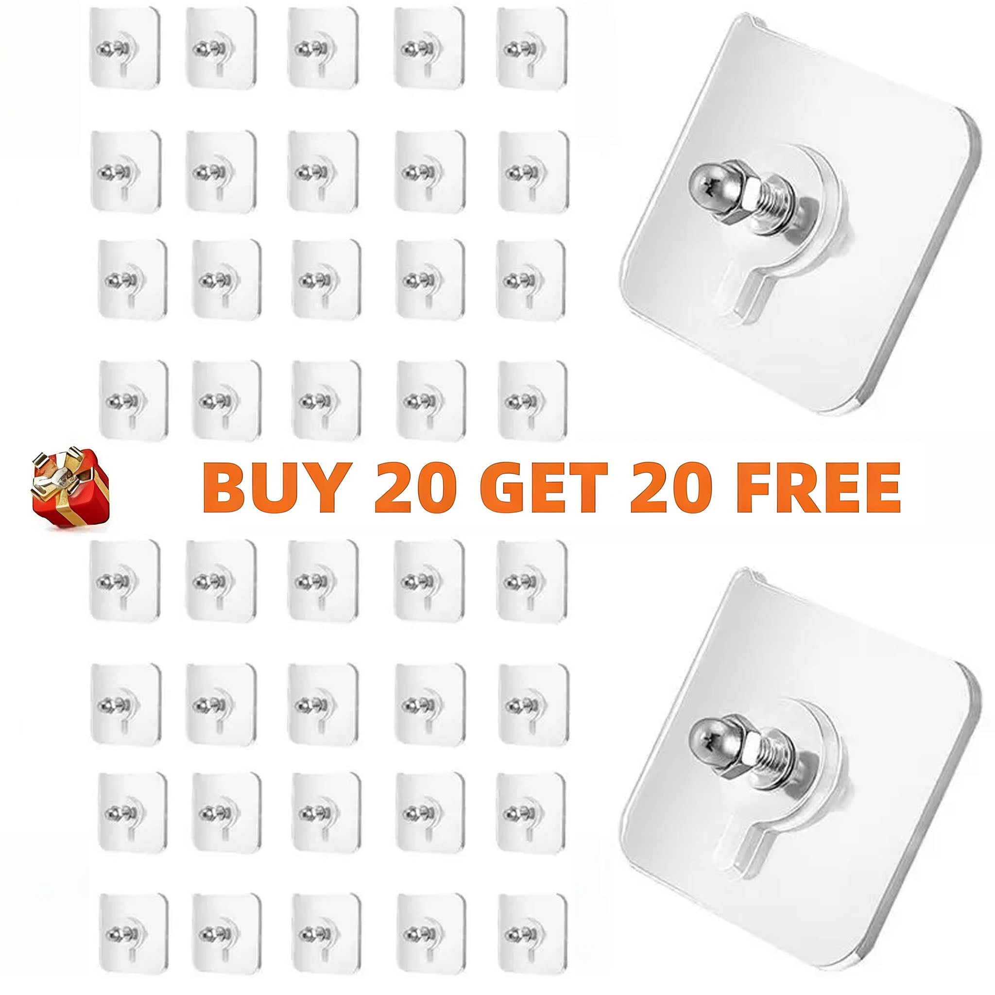 Mroace Wall Hangers Without Nails Kit