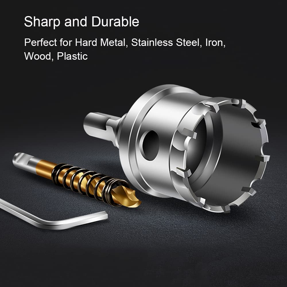 Mroace Tungsten Carbide Hole Saw Kit
