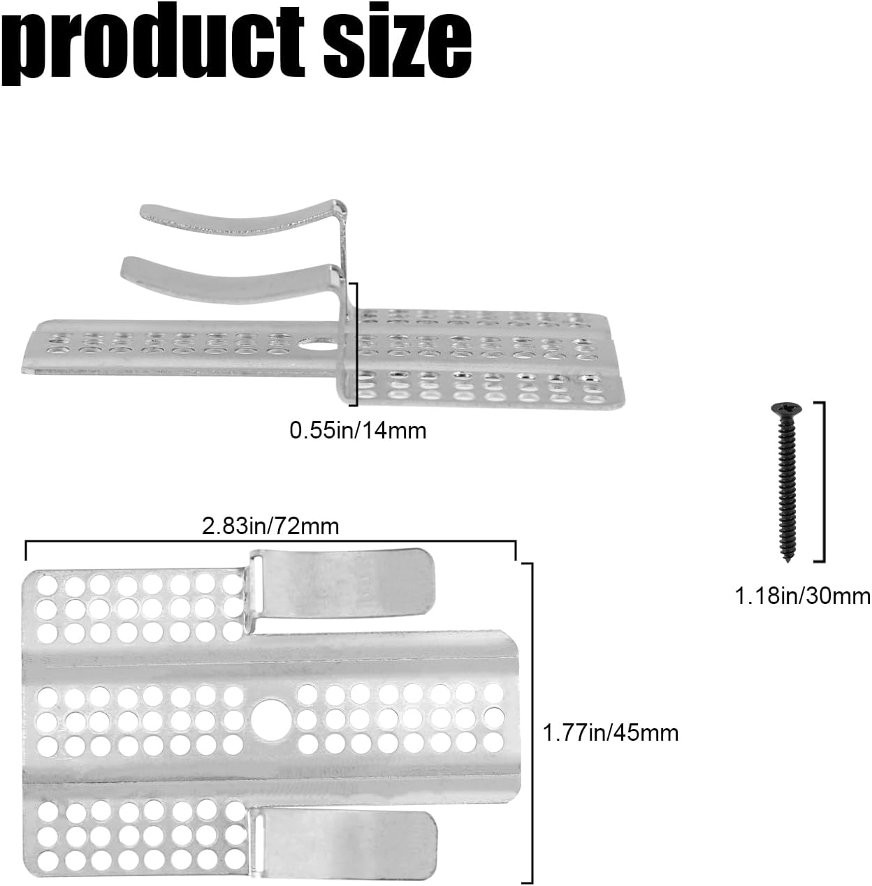 Mroace Drywall Repair Clips Kit - No-Stud Wall Patch Support