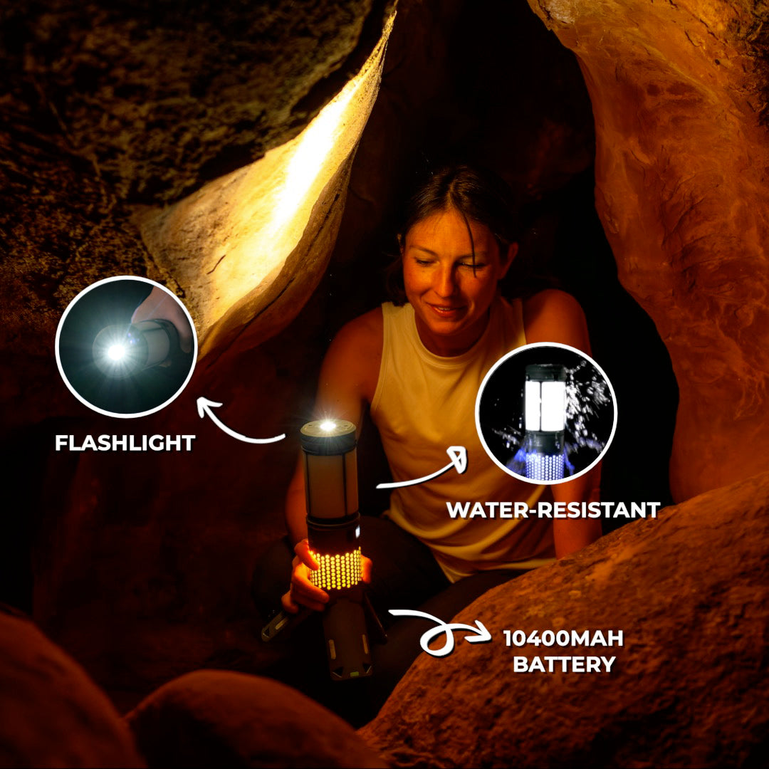 Mroace Telescopic Camping Light With Magnetic Stand