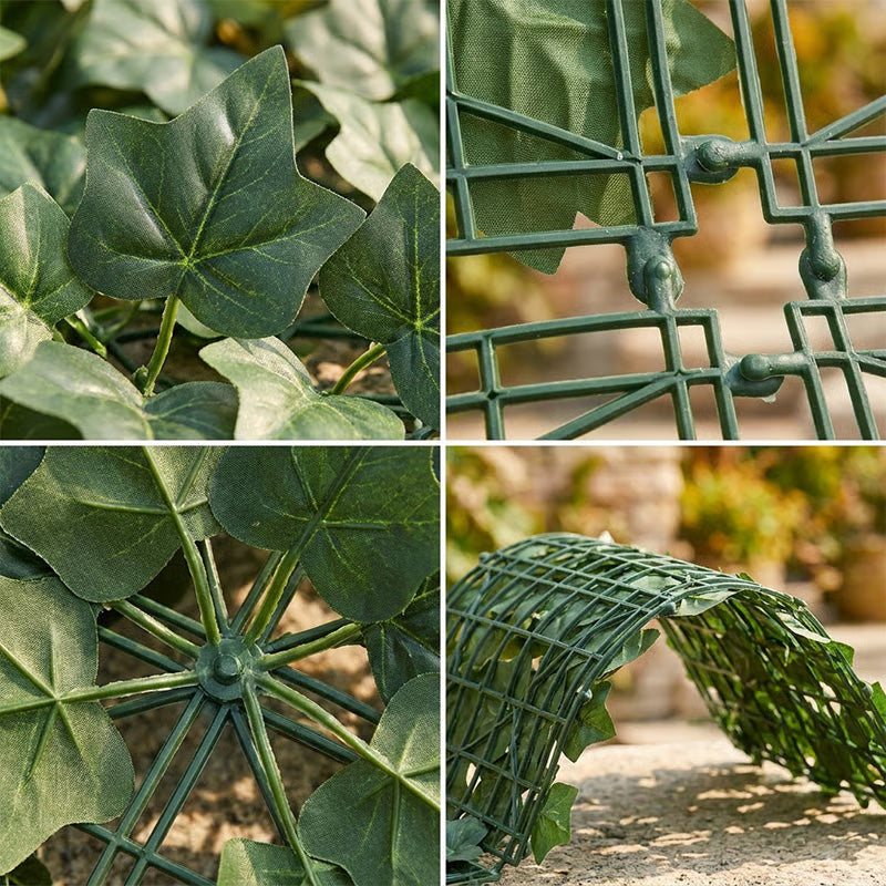 Mroace Artificial Greenery Privacy Fence Screen