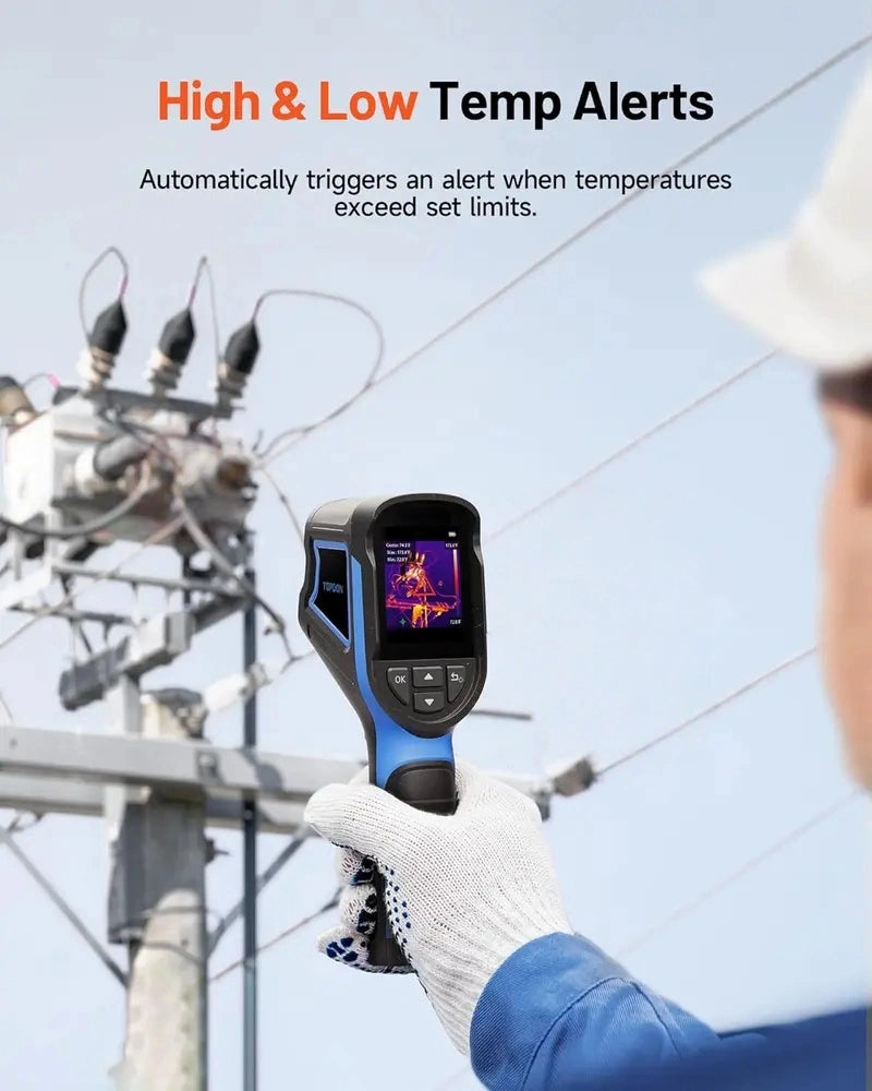 Mroace Mini Thermal Camera with 240×240 TISR Imaging and -4°F to 842°F Range