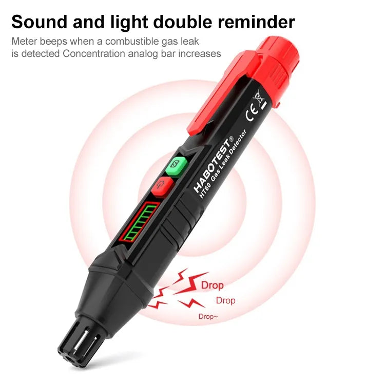 Mroace Battery-Free Audible Gas Leak Detector