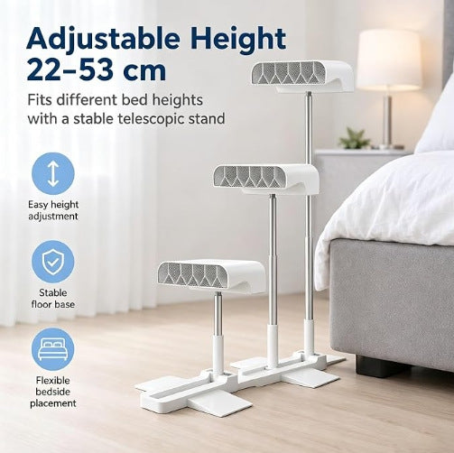 Mroace Portable Adjustable Bed Cooling Fan
