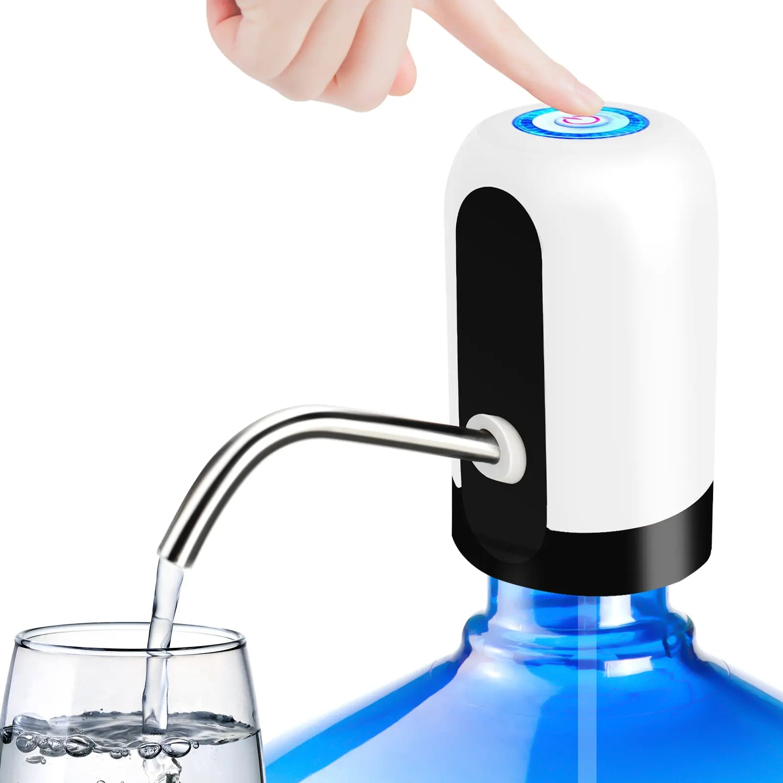 Mroace Rechargeable Wireless Water Bottle Dispenser