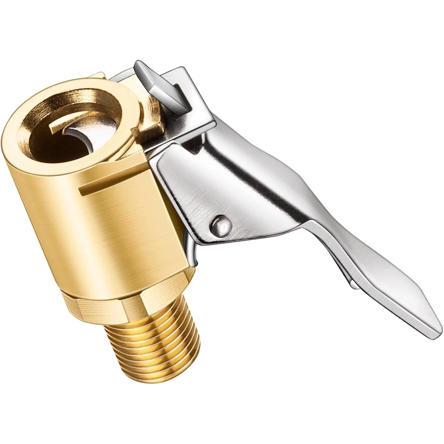 Mroace Brass Locking Tire Air Chuck Adapter Set