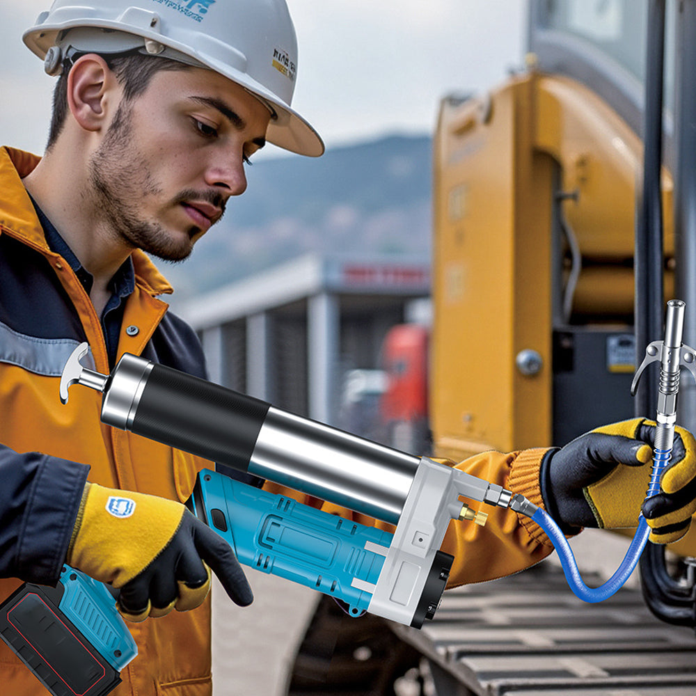Mroace Cordless High Pressure Electric Grease Gun Kit