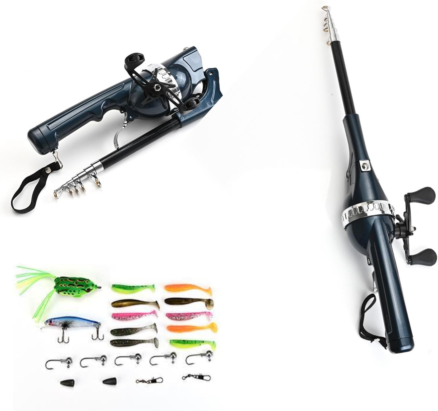 Mroace Lightweight Telescopic Foldable Fishing Rod
