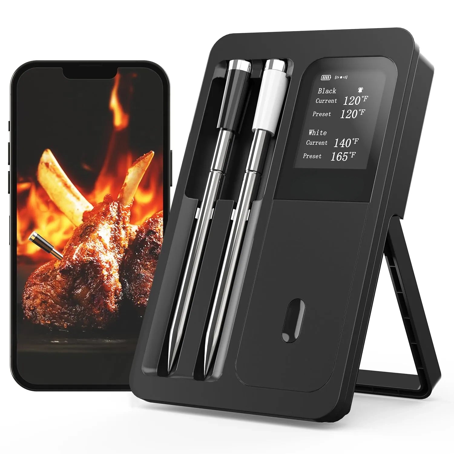 Mroace Bluetooth Wireless Smart Meat Thermometer