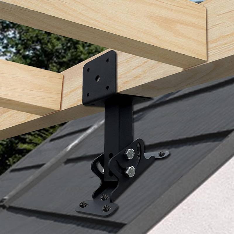 Mroace Adjustable Pergola Roof Mounting Bracket