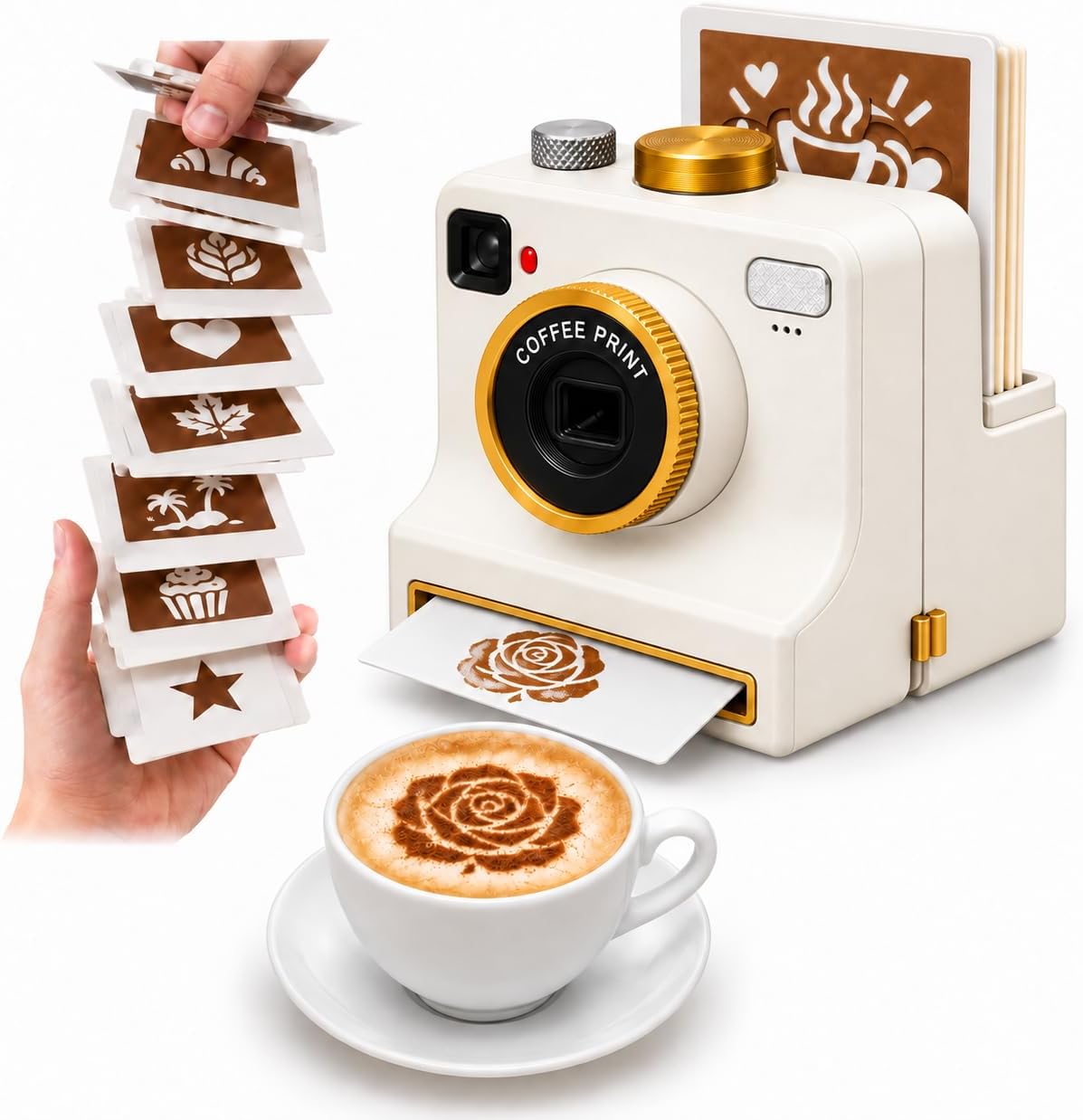Mroace 3D Printed Latte Art Camera