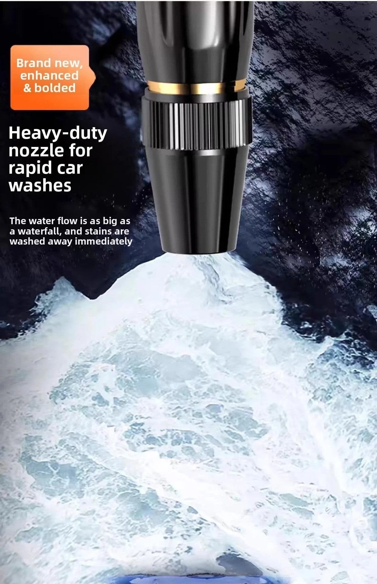 Mroace Powerful High-Pressure Water Gun for Car Cleaning