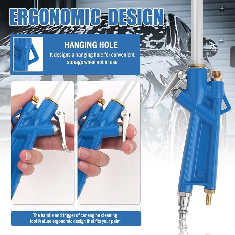 Mroace Dual Purpose Air Water Cleaning Gun