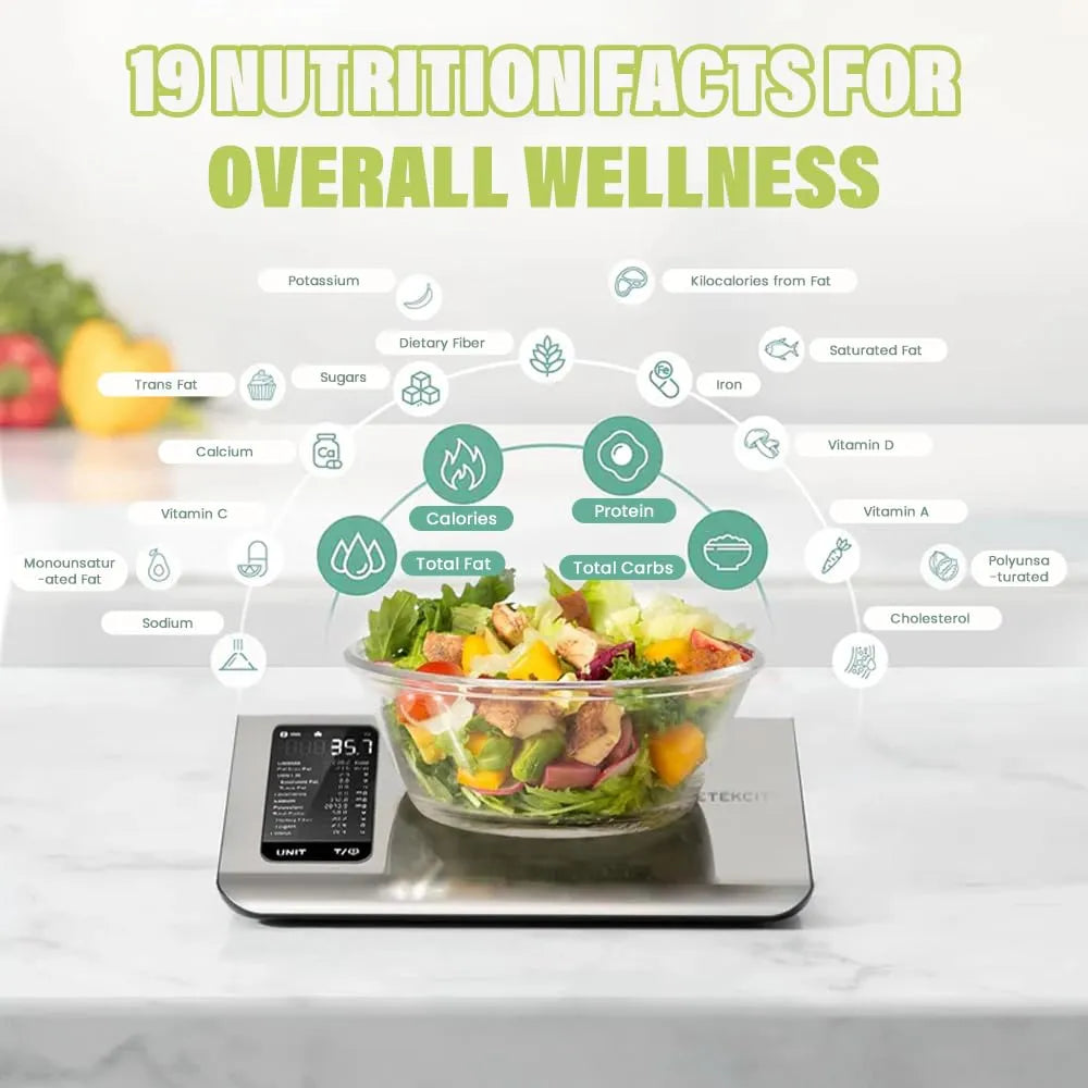 Mroace Smart High Accuracy Digital Nutrition Kitchen Scale