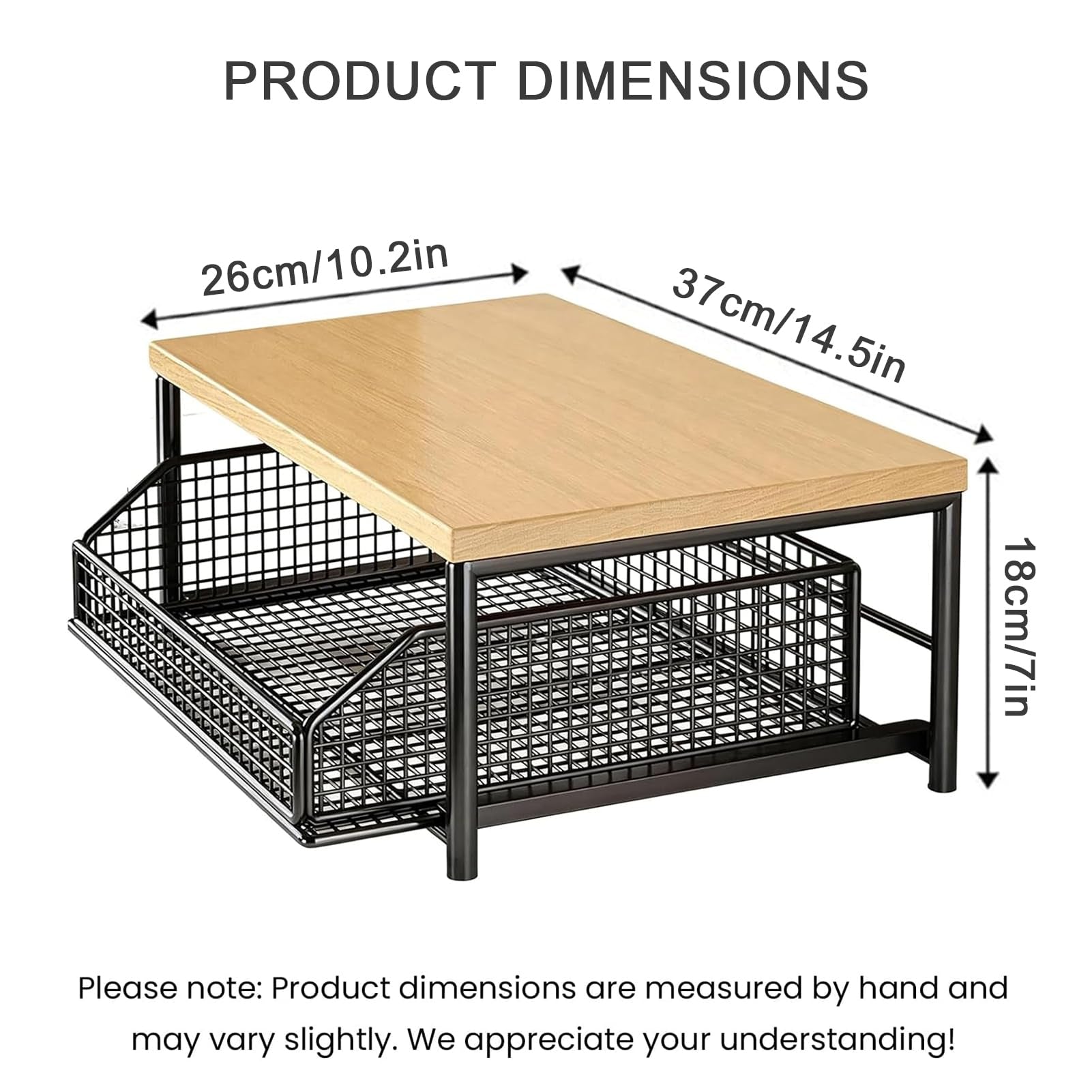 Mroace Space Saving Microwave Storage Rack
