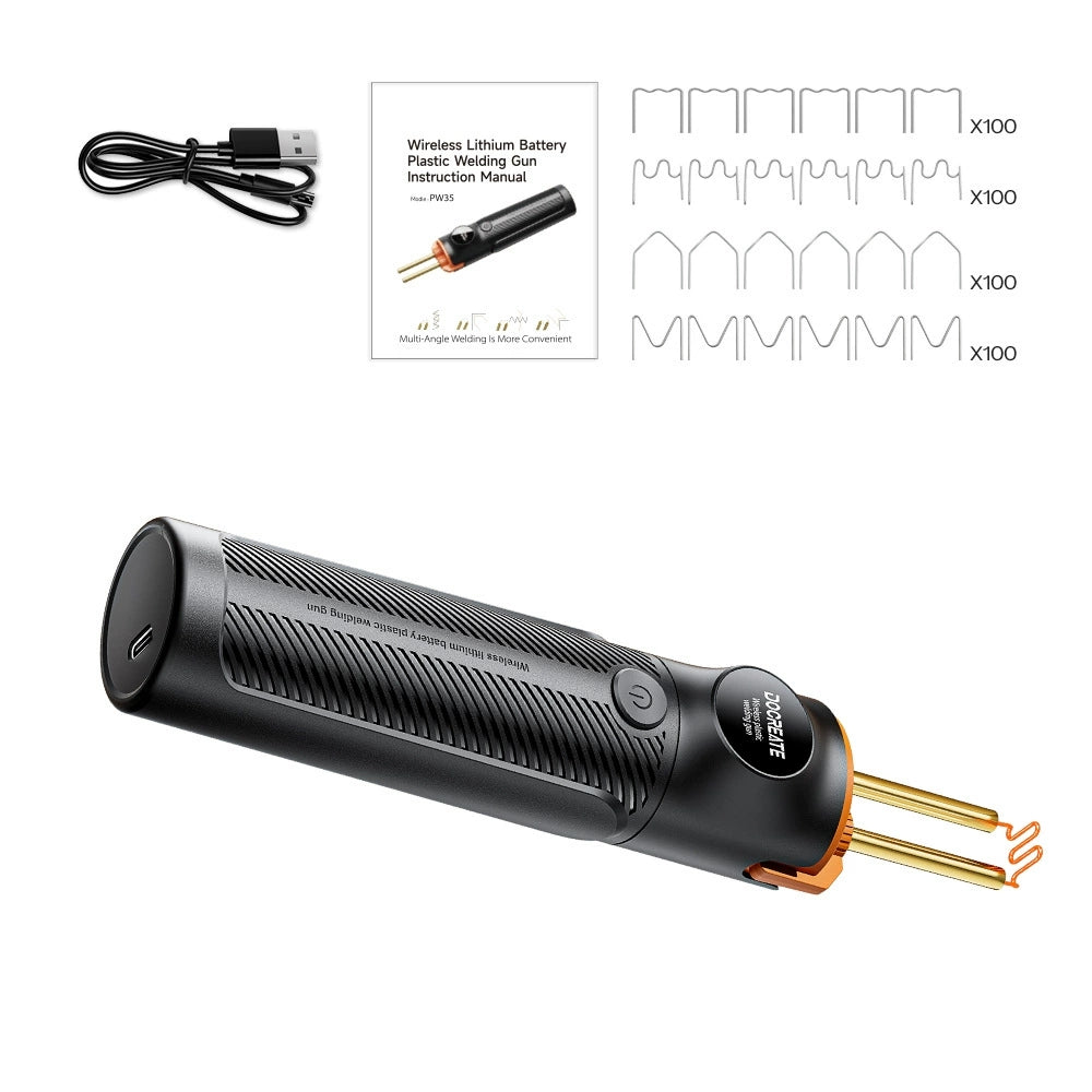 Mroace Cordless Rechargeable Plastic Welder Kit
