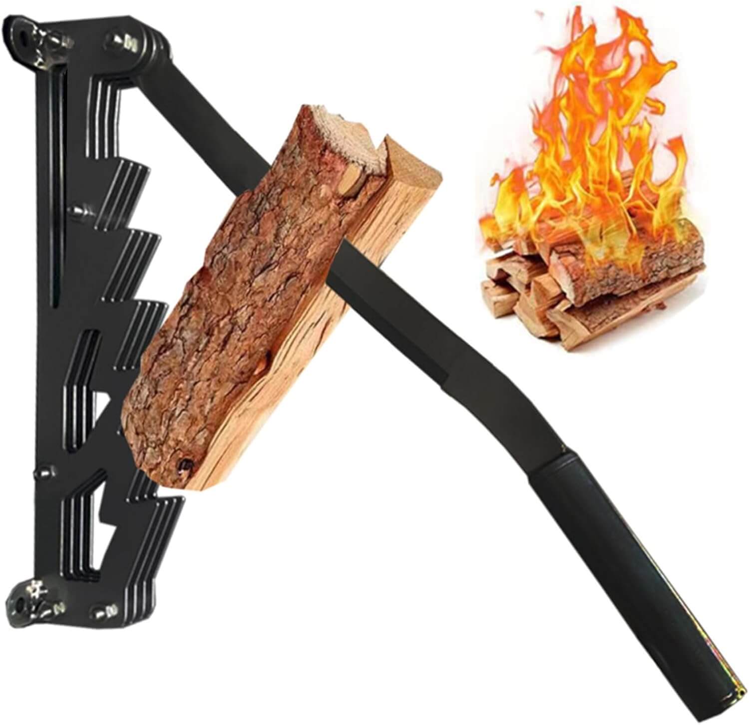 Mroace Wall Mounted Firewood Kindling Splitter