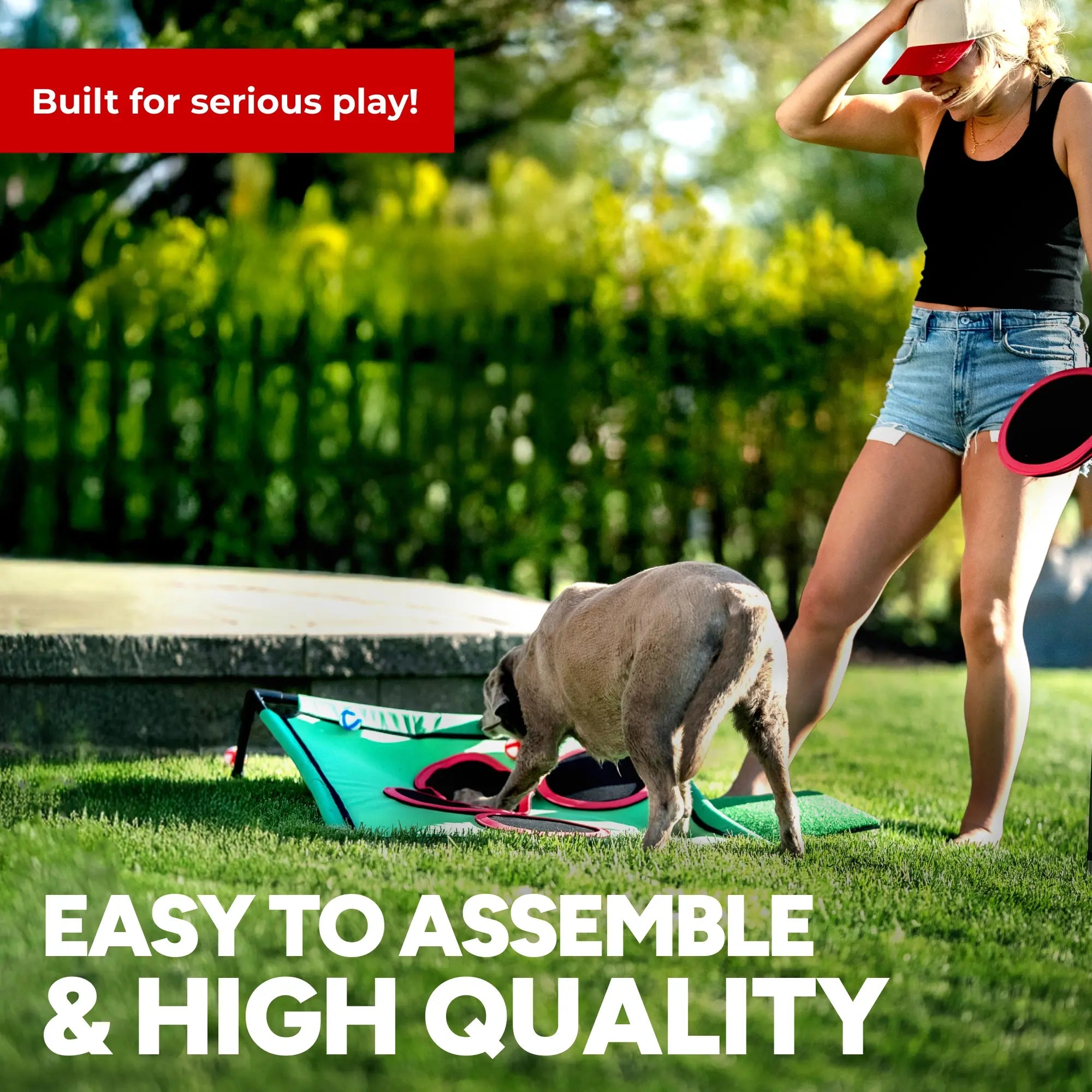 Mroace Portable Golf Pong Game Set