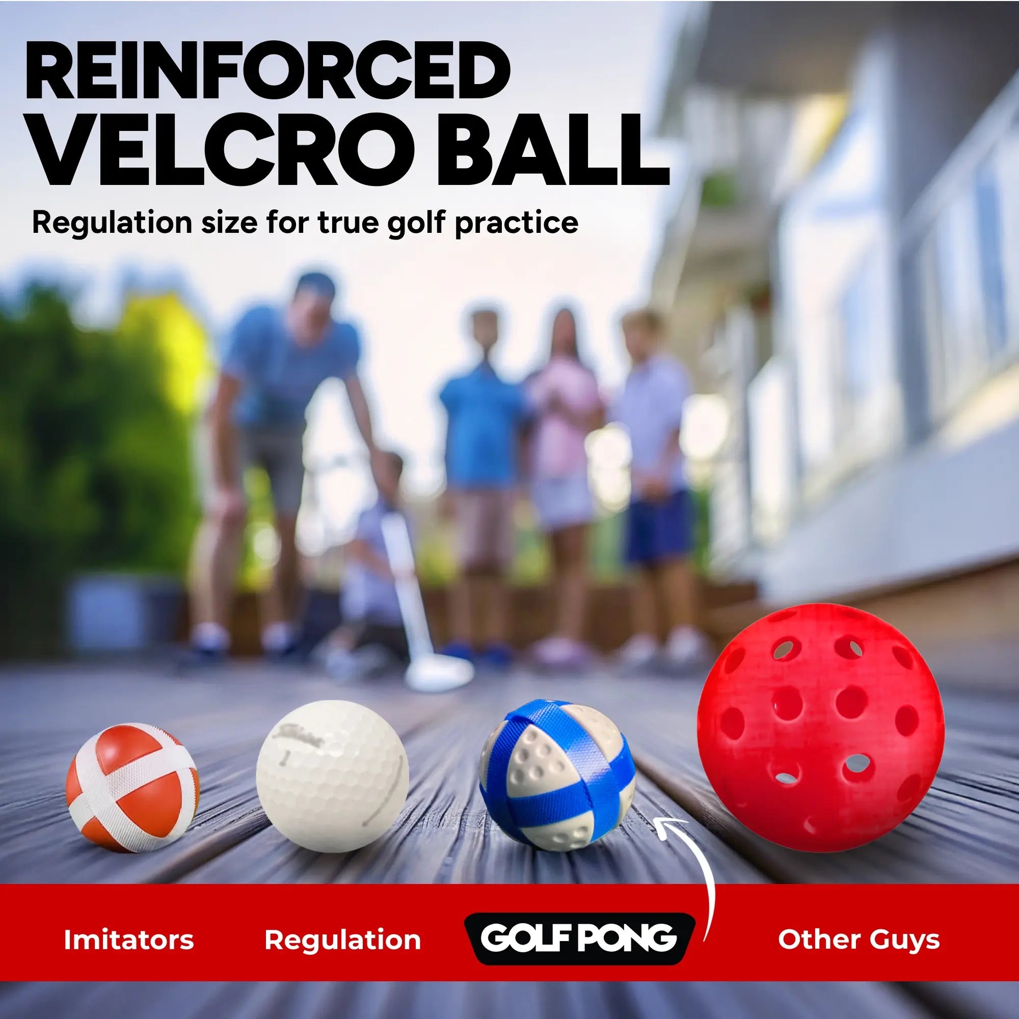 Mroace Portable Golf Pong Game Set