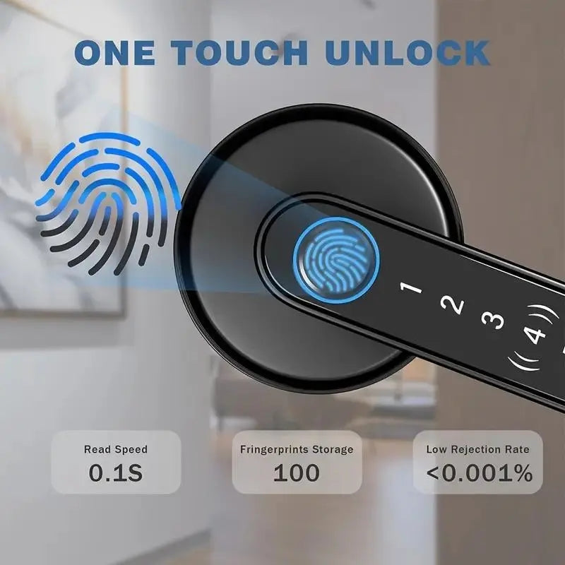 Mroace Smart Biometric Fingerprint Door Lock