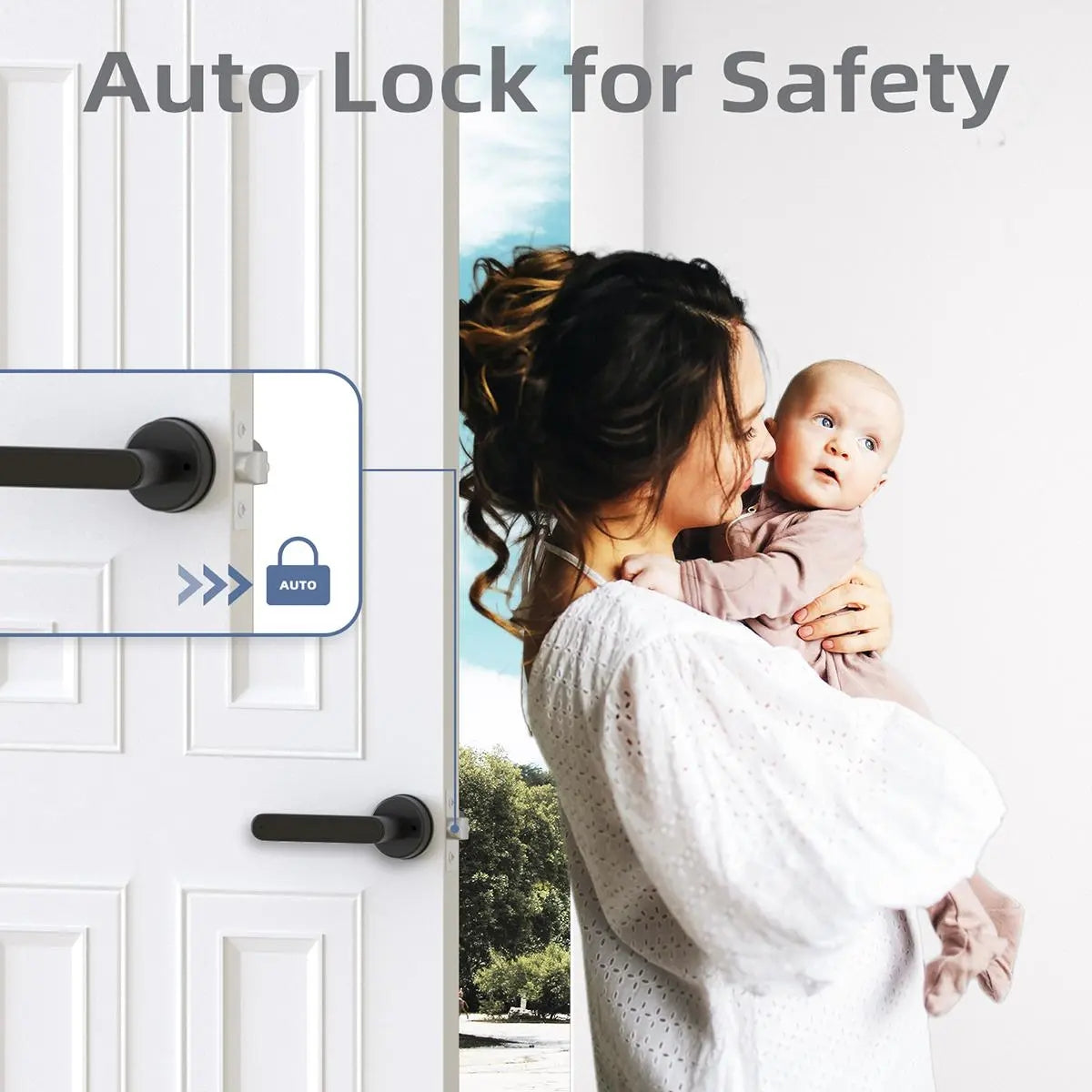 Mroace Smart Biometric Fingerprint Door Lock