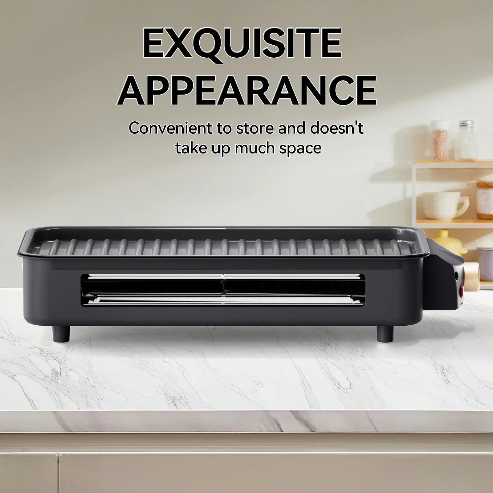 Mroace Smokeless Electric Grill And Griddle